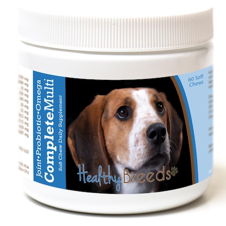 Healthy Breeds American English Coonhound All in One Multivitamin Soft Chew, 60PK 192959007150